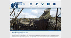 Desktop Screenshot of newpointstone.com